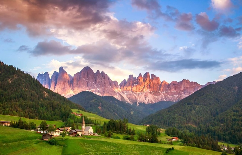 núi đá Dolomites